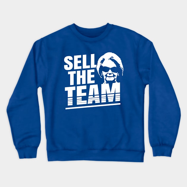 Sell The Team Crewneck Sweatshirt by eileenwolcott